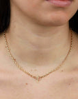 16" Belcher Rolo Chain Toggle Necklace