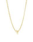 16" Belcher Rolo Chain Toggle Necklace