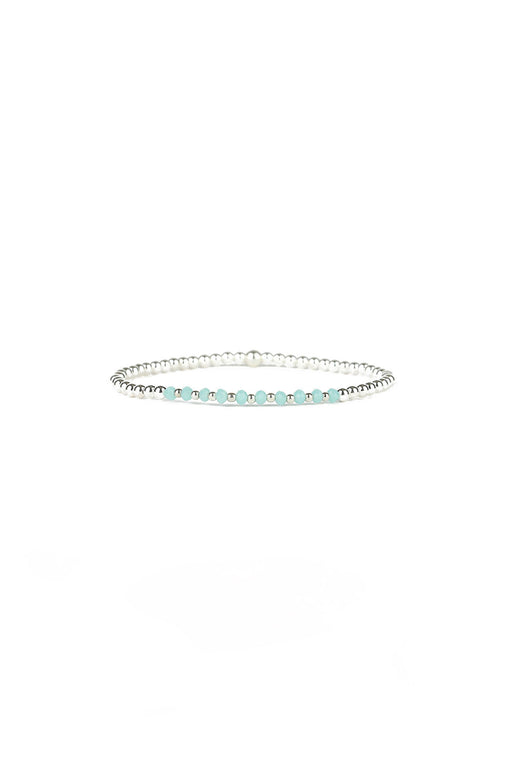 3mm Beaded Crystal Bracelet