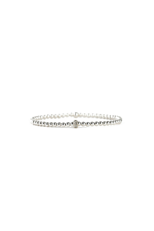 3mm Cubic Zirconia Rondelle Bracelet