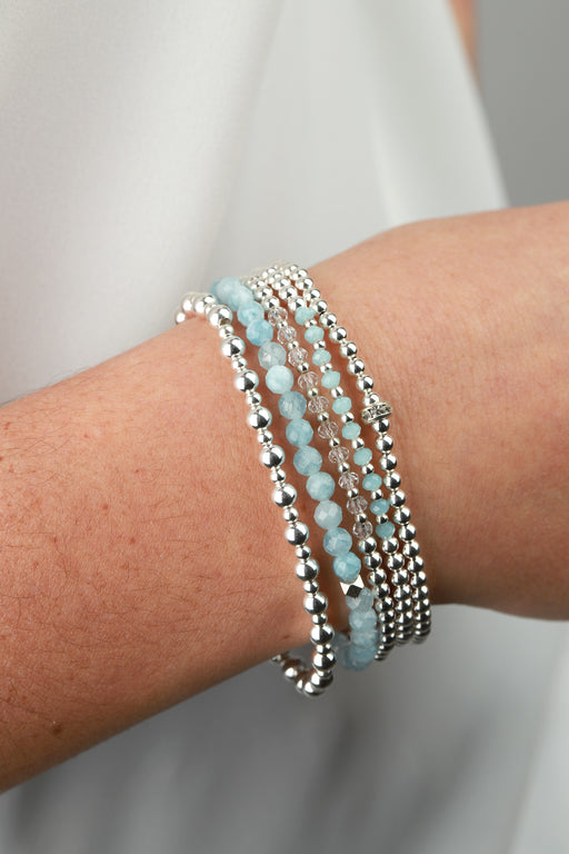 3mm Cubic Zirconia Rondelle Bracelet