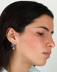 10mm Stone Drop Hoop