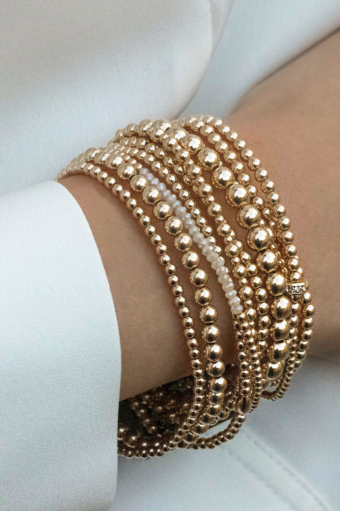 3mm Beaded Bracelet