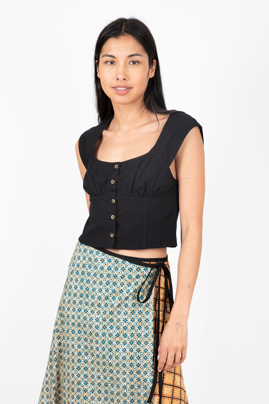 Ciao-Lucia-Rizzo-Top-Black