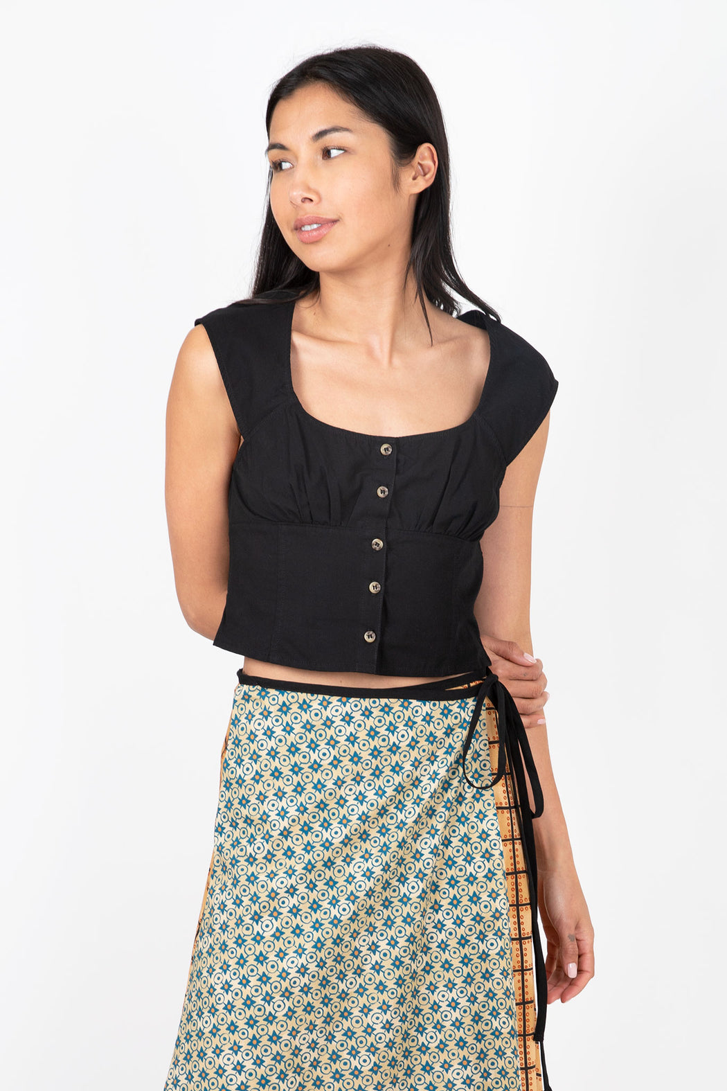 Ciao-Lucia-Rizzo-Top-Black