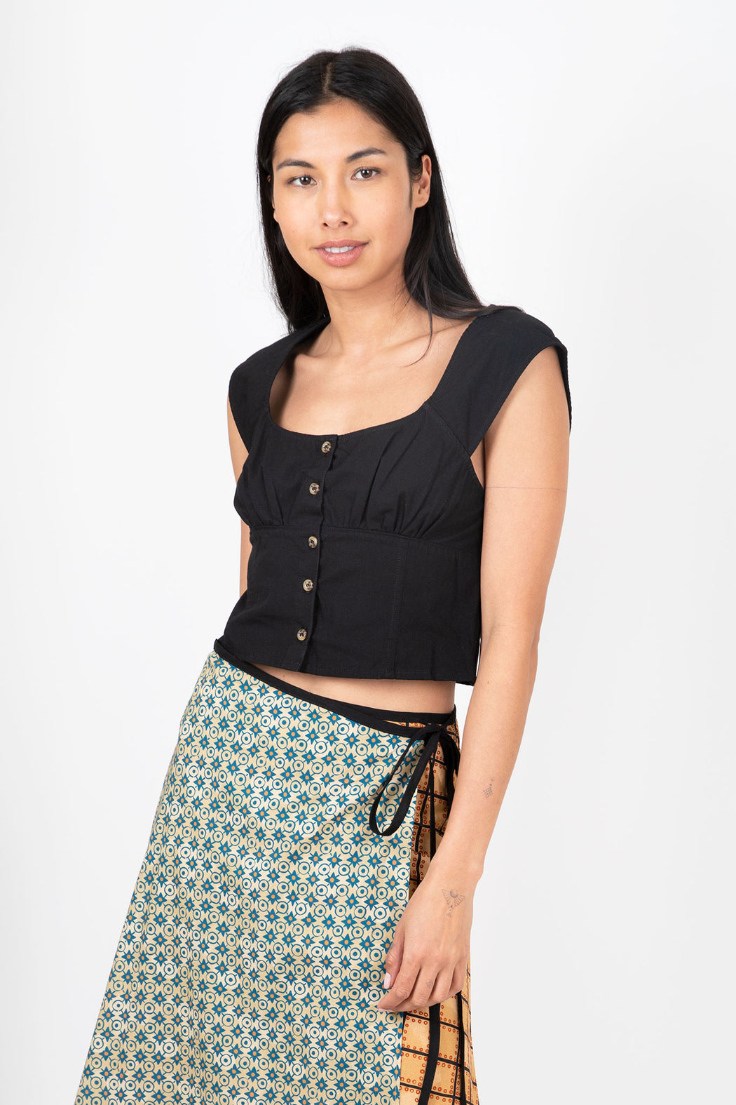 Ciao-Lucia-Rizzo-Top-Black