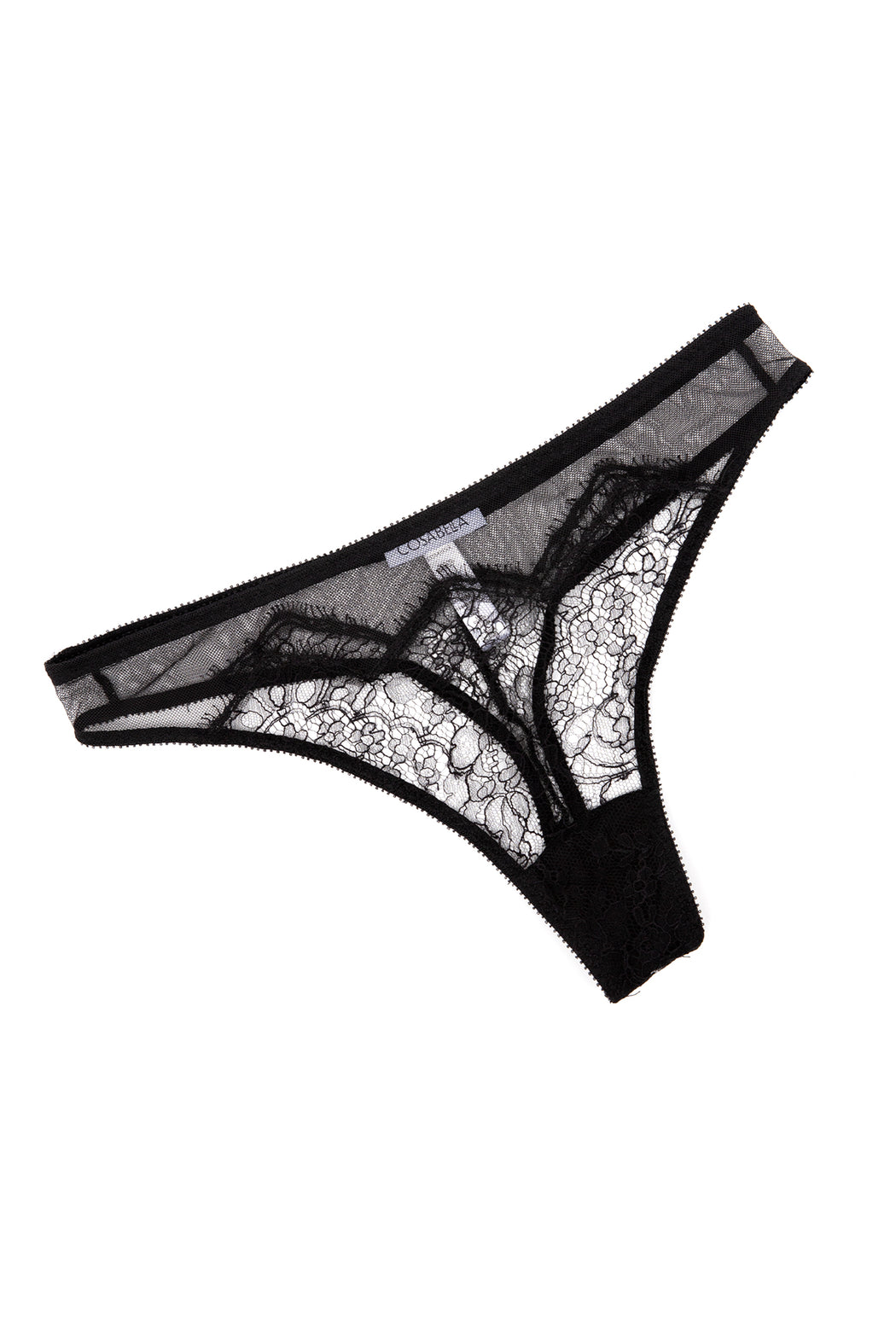 Cosabella-Maharaja-Thong-Black