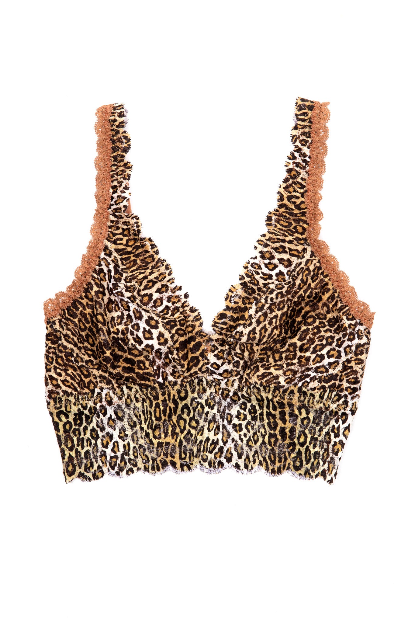 Never Say Never Printed Plungie Bralette Intimates Cosabella   