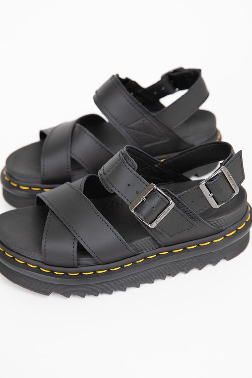 Dr-Martens-Voss-II-Leather-Strap-Sandals-Black