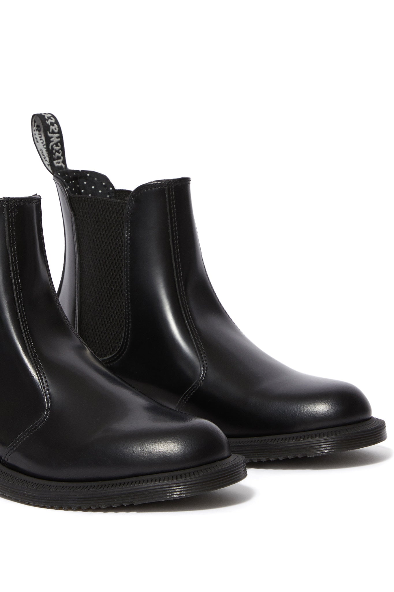 Dr Martens Flora Smooth Leather Chelsea Boot Black