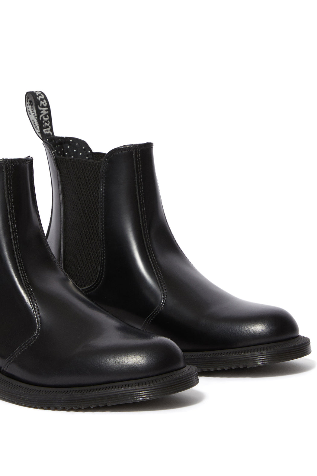 Dr Martens Flora Smooth Leather Chelsea Boot Black