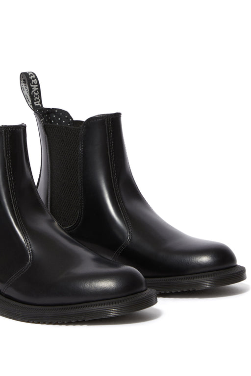 Dr Martens Flora Smooth Leather Chelsea Boot Black