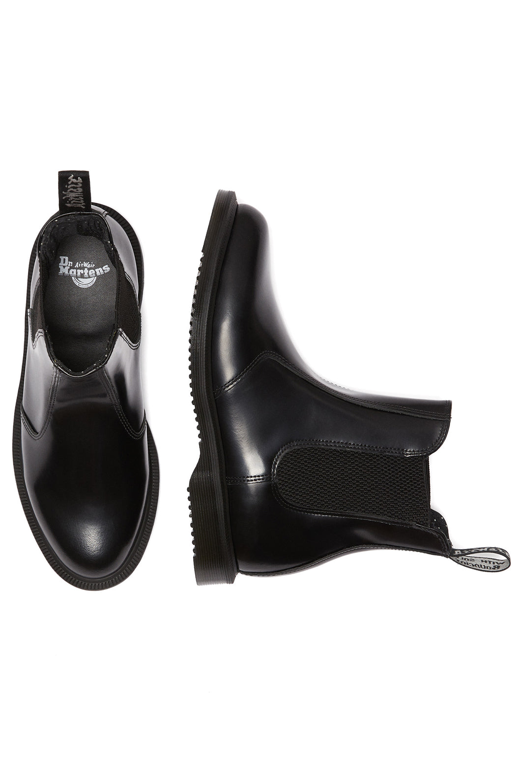 Dr Martens Flora Smooth Leather Chelsea Boot Black
