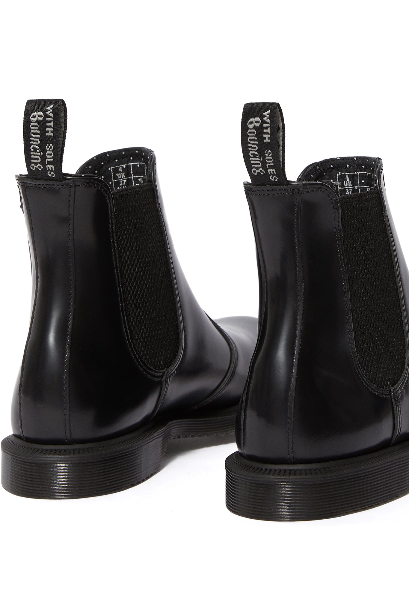 Dr Martens Flora Smooth Leather Chelsea Boot Black