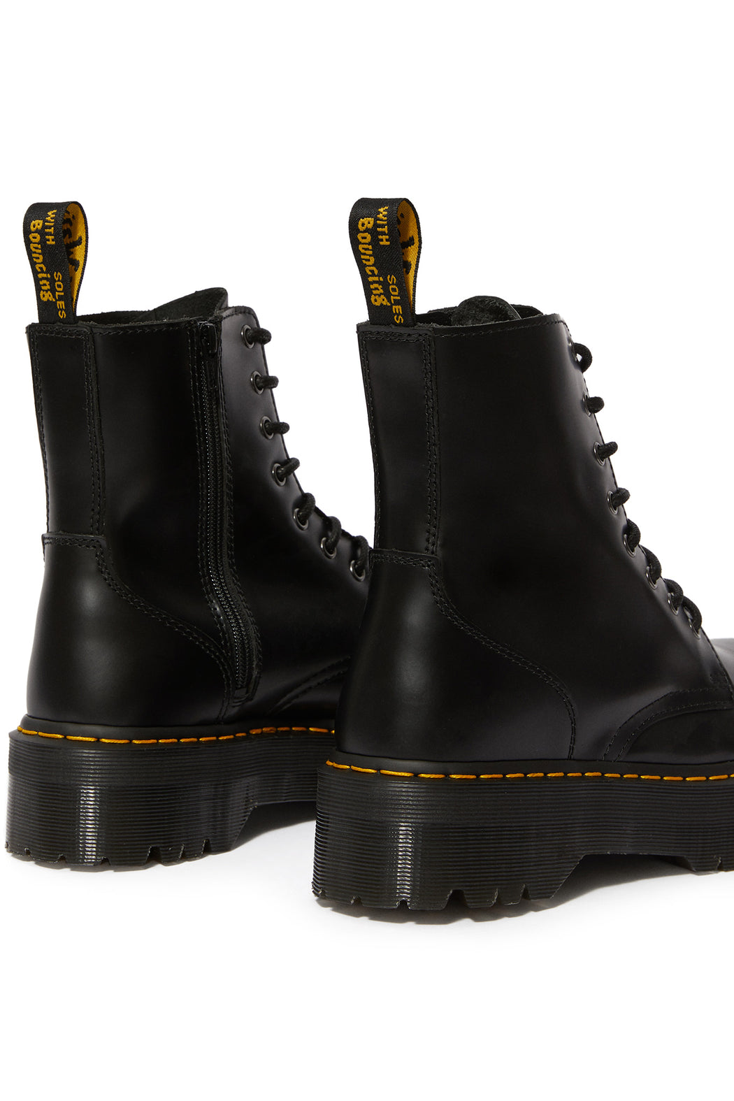 Dr Martens Jadon Smooth Leather Platform Boot Black