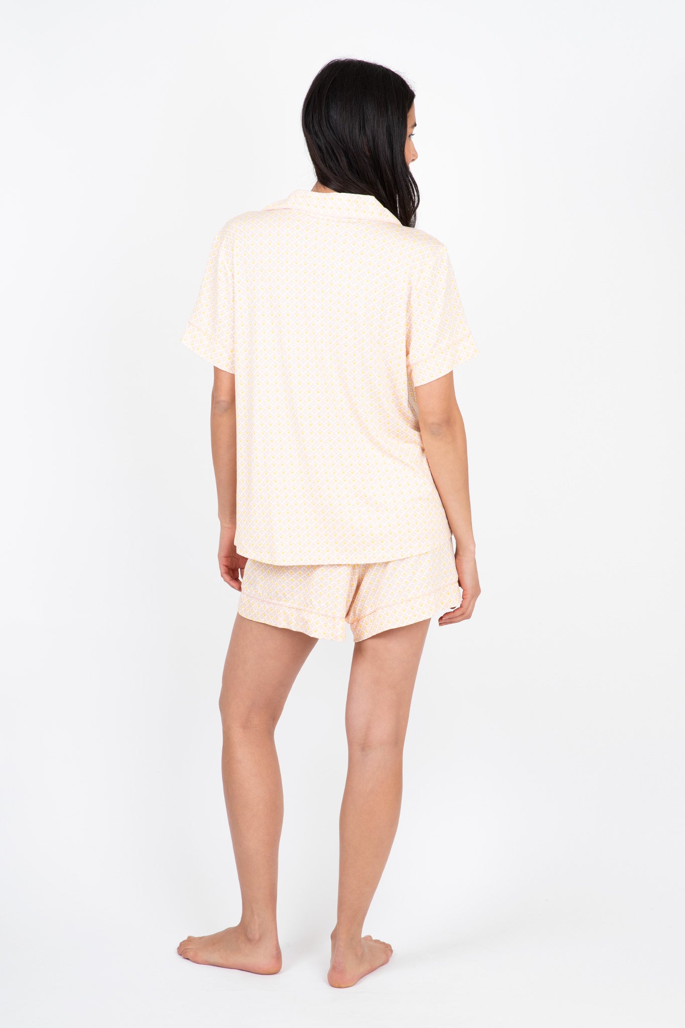 Eberjey-Gisele-Printed-TENCEL-Modal-Relaxed-Short-PJ-Set-Geo-Tile-Rose-Cloud-Rose-Cloud