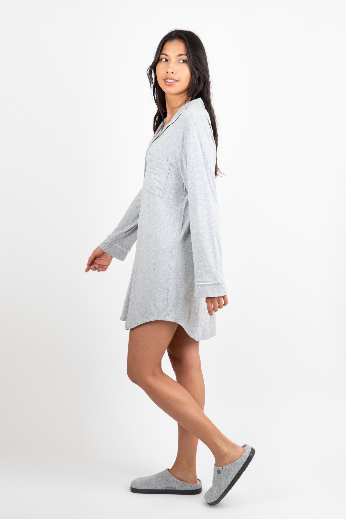 Eberjey-Gisele-Sleepshirt-Heather-Grey