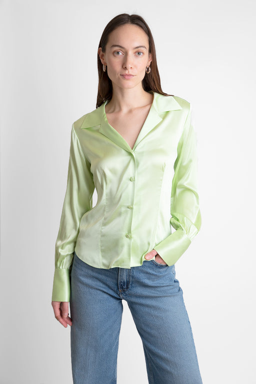 Frame-The-Femme-Shirt-Bright-Lime