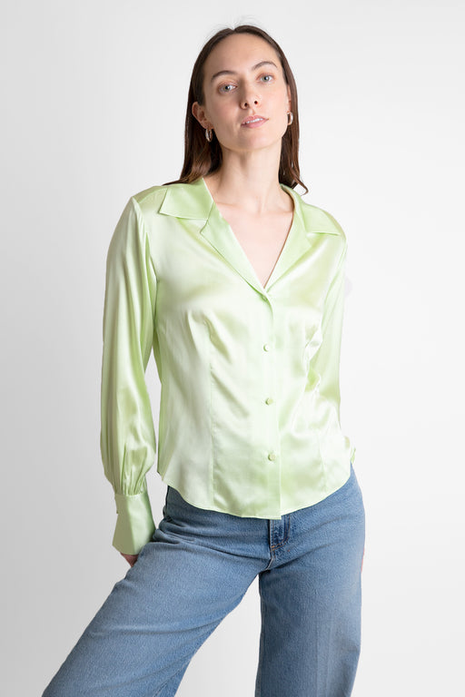 Frame-The-Femme-Shirt-Bright-Lime