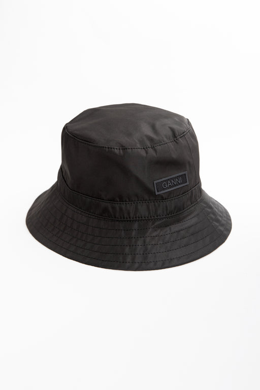 Ganni-Bucket-Hat-Black