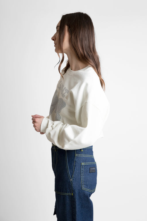    Ganni-White-Butterfly-Sweatshirt-Egret