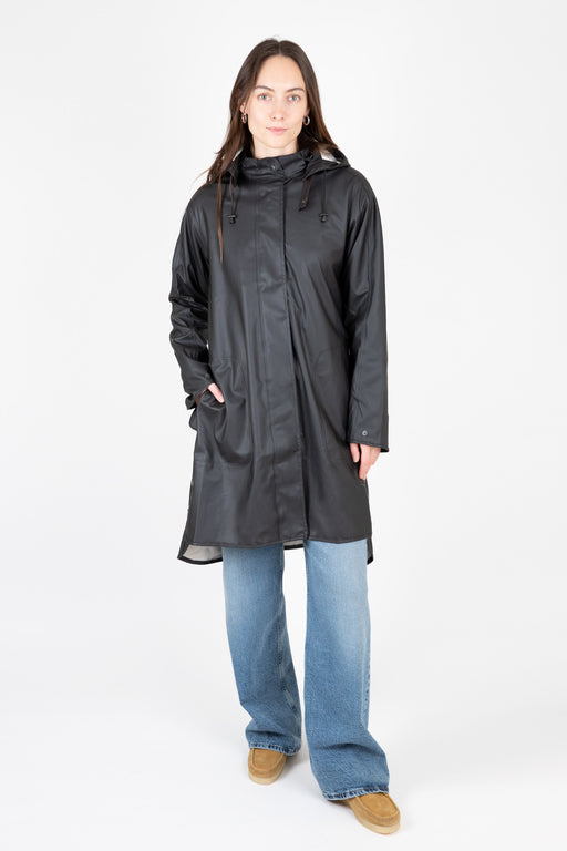 Ilse-Jacobsen-Raincoat-Black