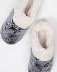 Lemon-Tipped-Fur-Scuff-Slipper-Carbon