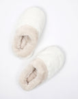 Lemon-Tipped-Fur-Scuff-Slipper-White