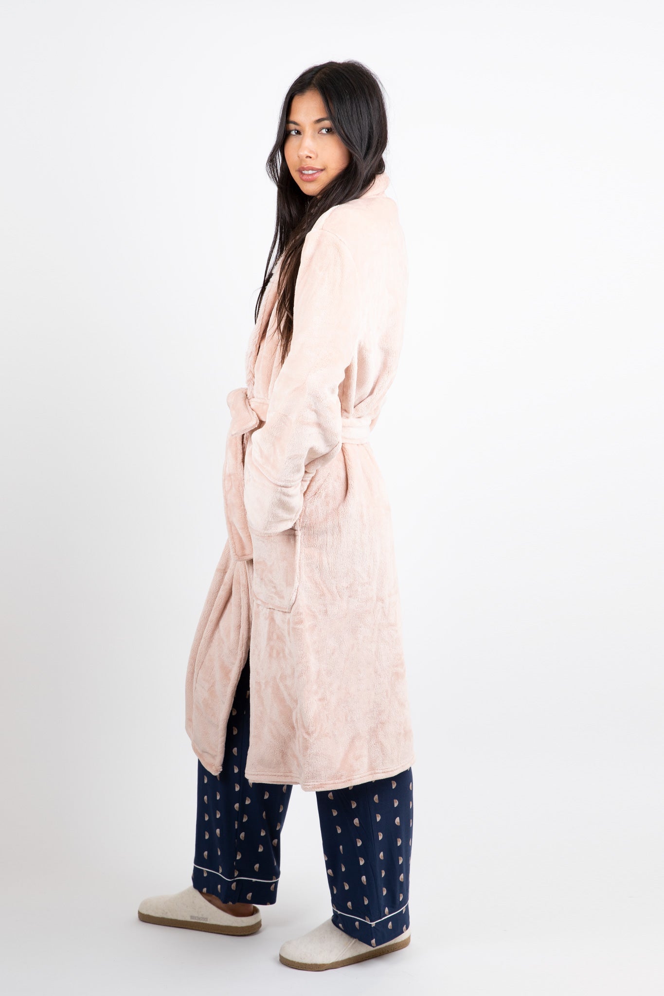 PJ-Salvage-Luxe-Plush-Robe-Blush