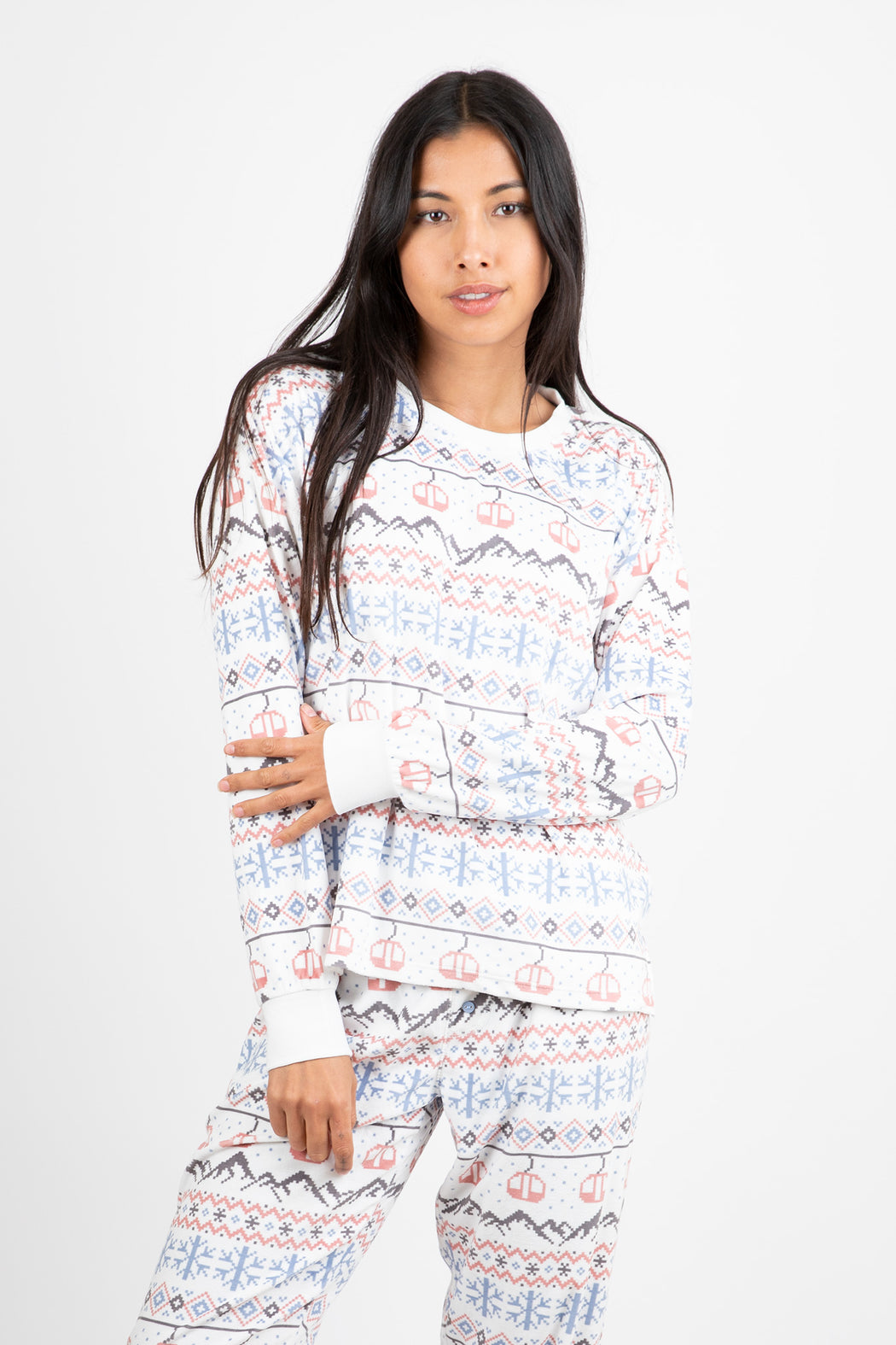 PJ-Salvage-Stay-Lifted-Long-Sleeve-Top-Ivory