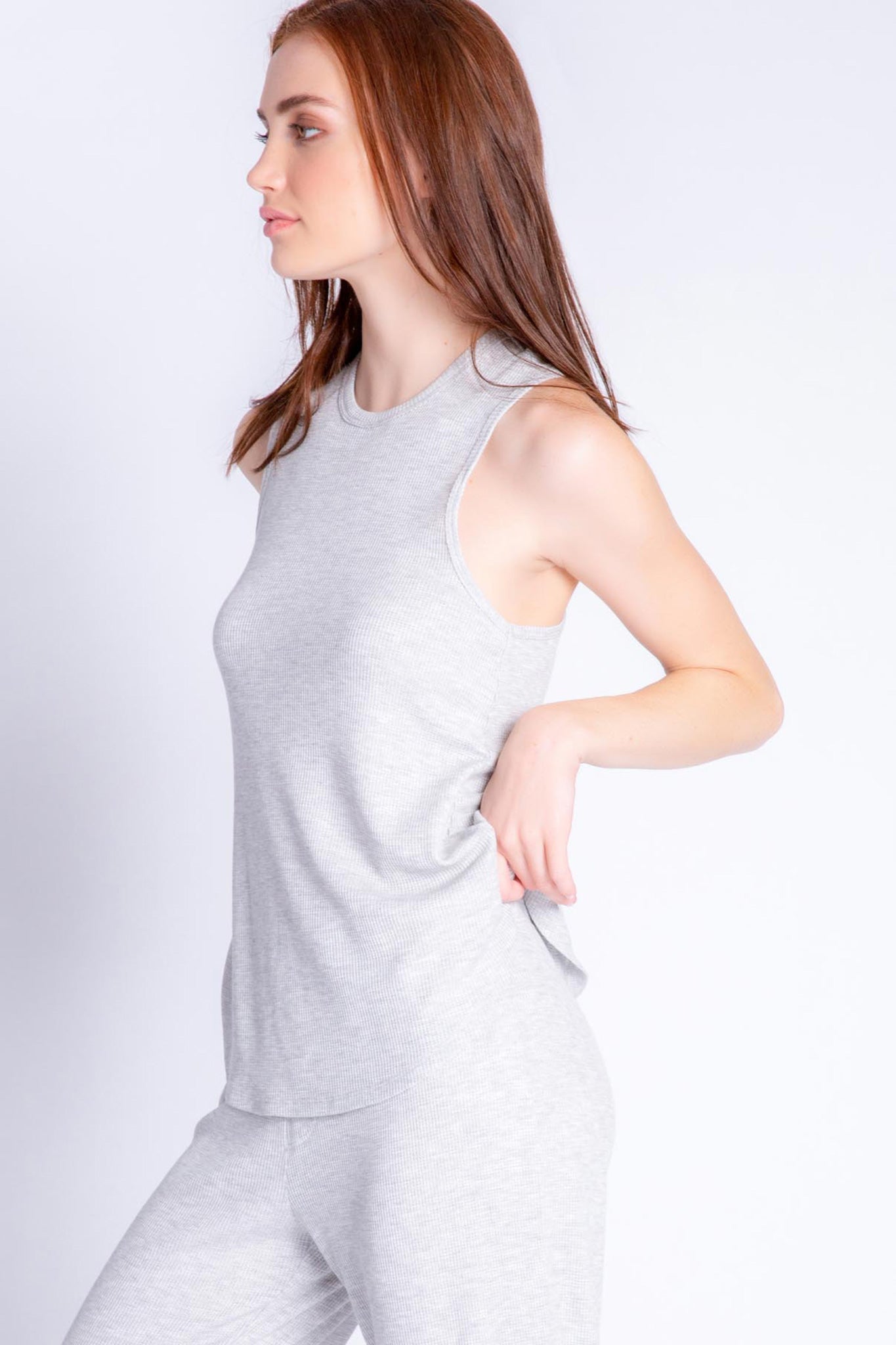 Textured Basics Tank Sleepwear P.J. Salvage   