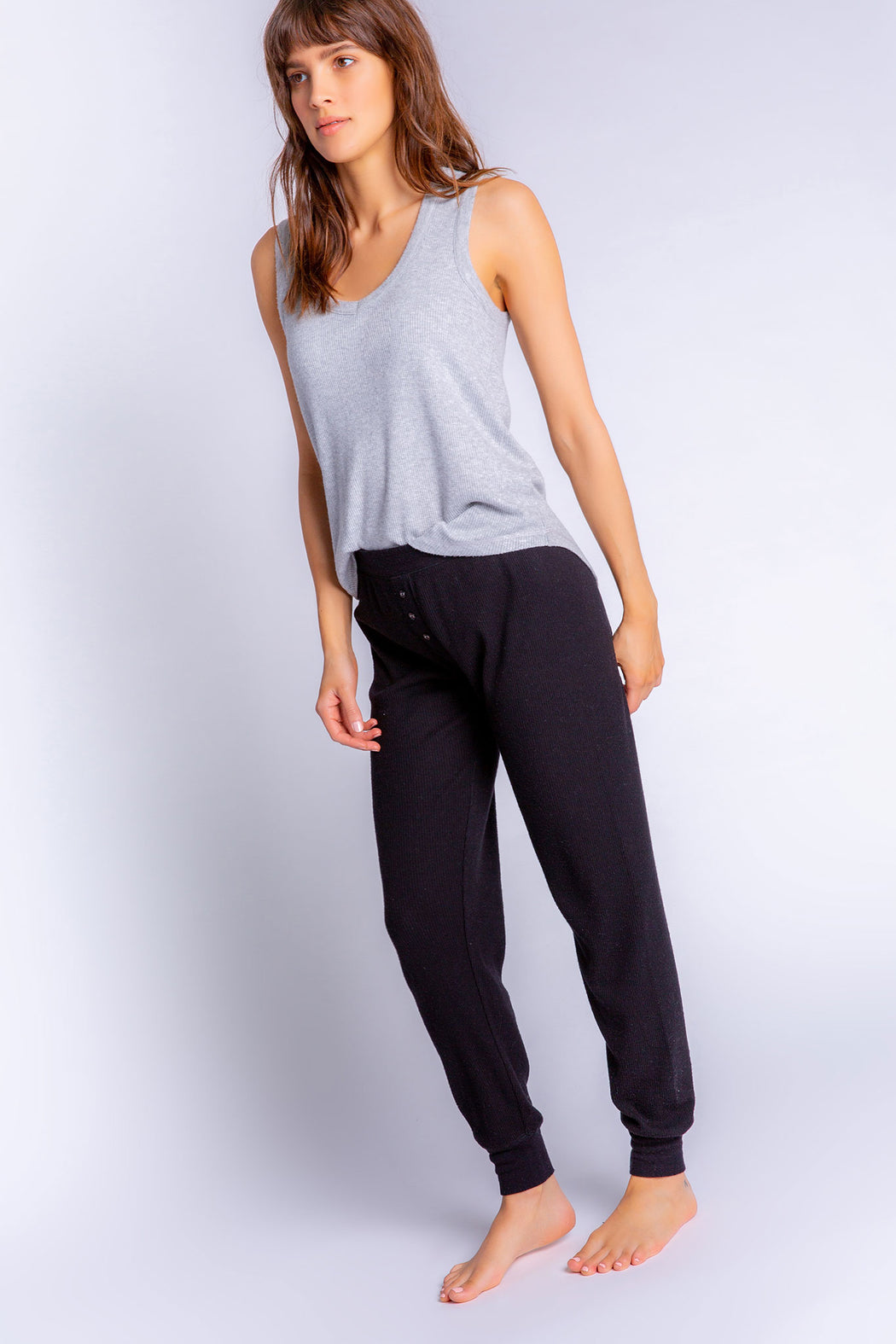PJ-Salvage-Textured-Essentials-Banded-Pant-Black