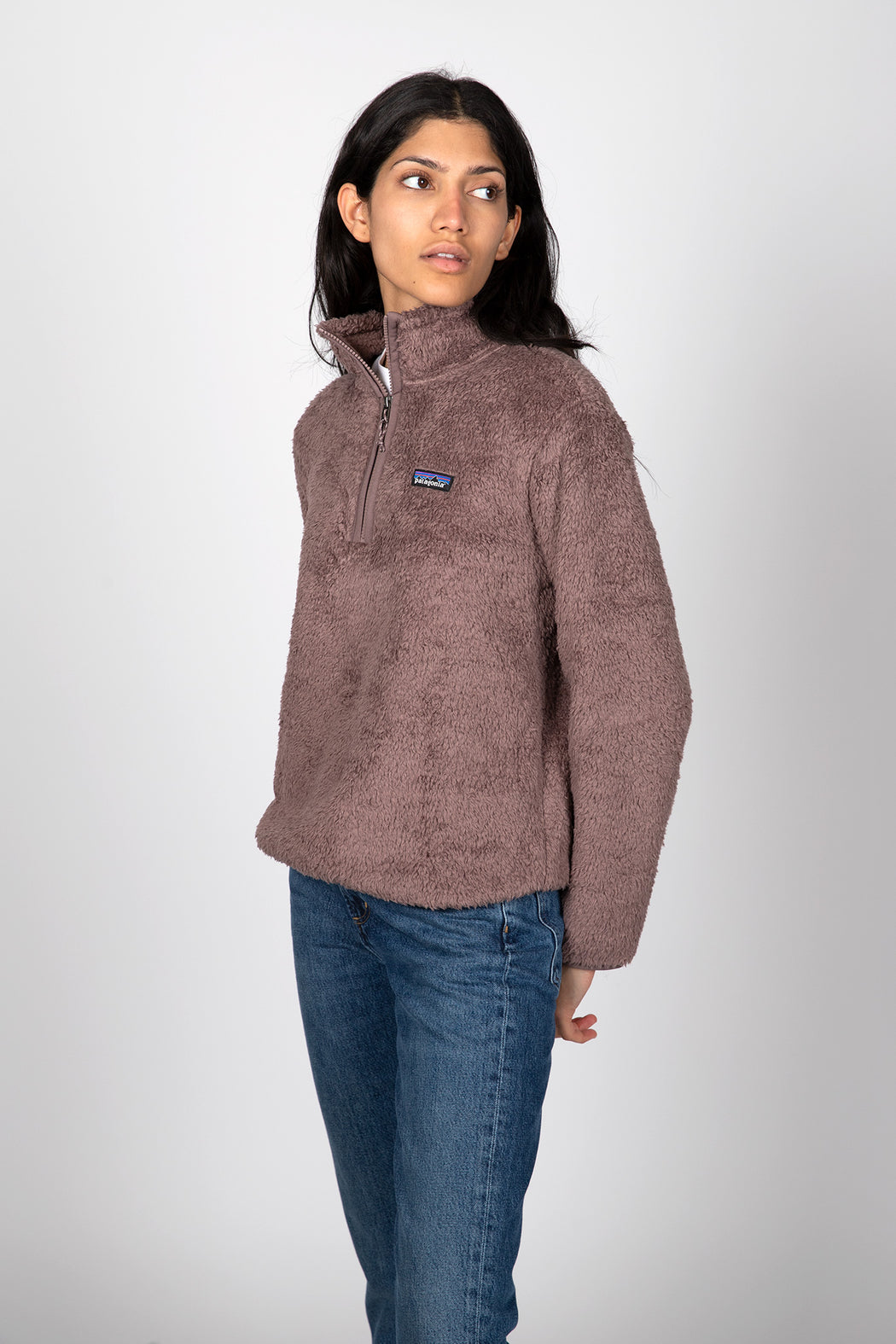    Patagonia-Womens-Los-Gatos-Fleece-1-4-Zip-Dusky-Brown