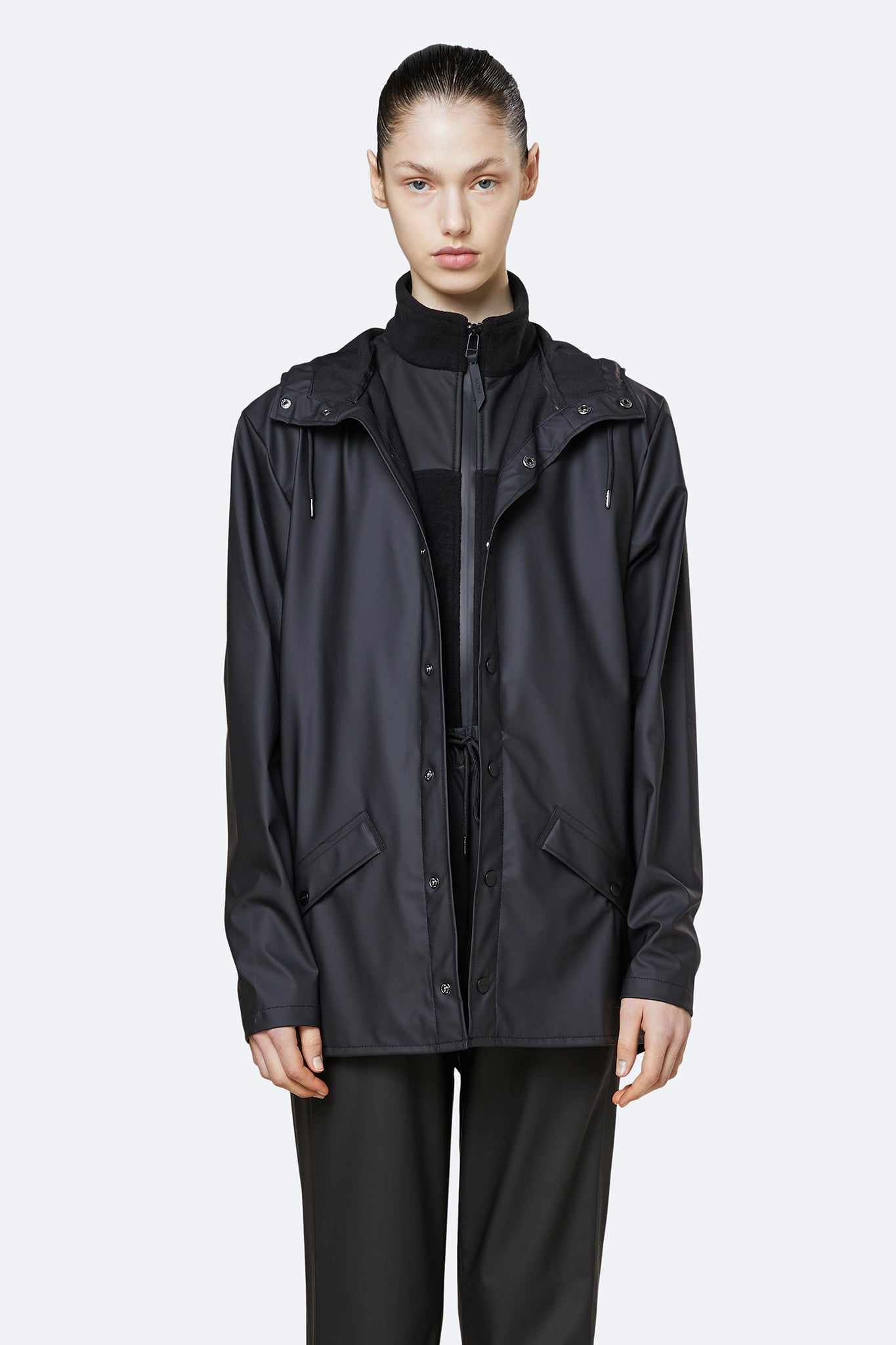 Rains Jacket Black