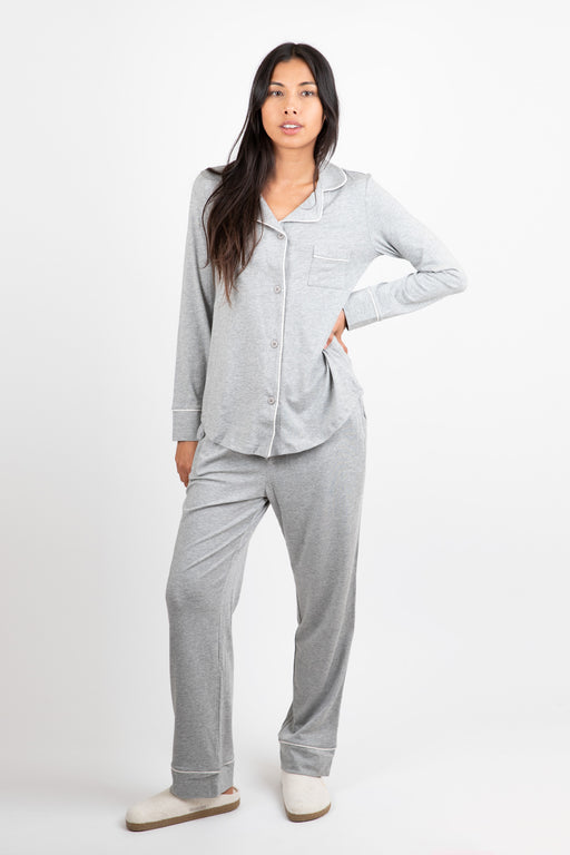 The-Cats-Pajamas-Classic-Pima-Knit-Pajama-Heather-Grey