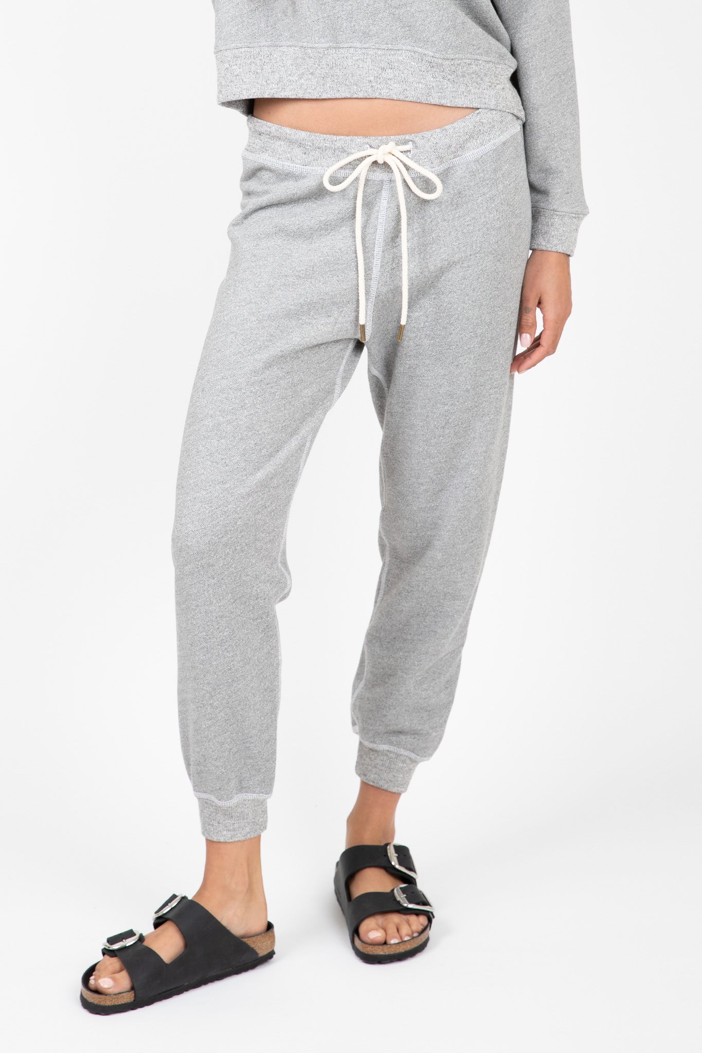 The Cropped Sweatpant Pants The Great   