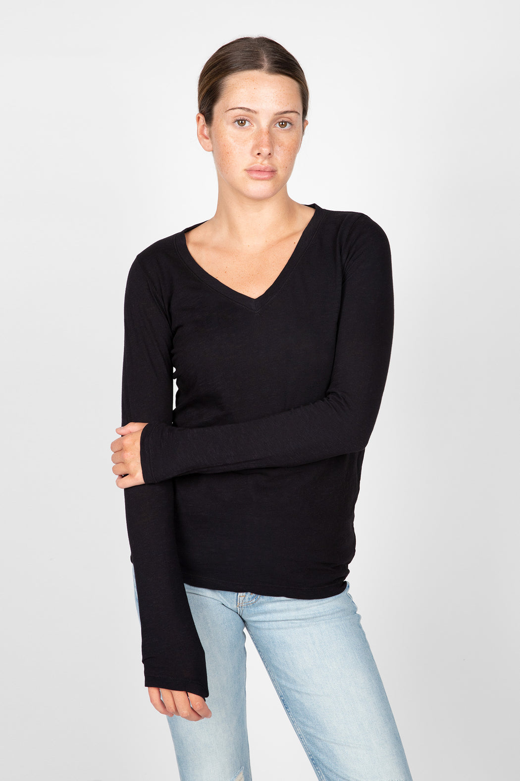 Velvet-Blaire-Original-Slub-Tee-Black