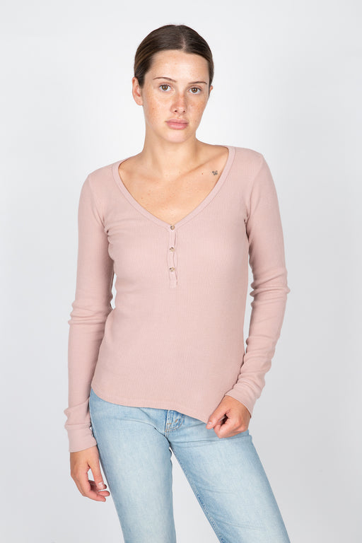 Velvet-Hilary-Cotton-Thermal-Henley-Rosegold
