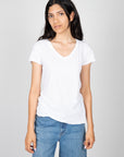 Velvet-Lilith-Cotton-Slub-V-Neck-Tee-White