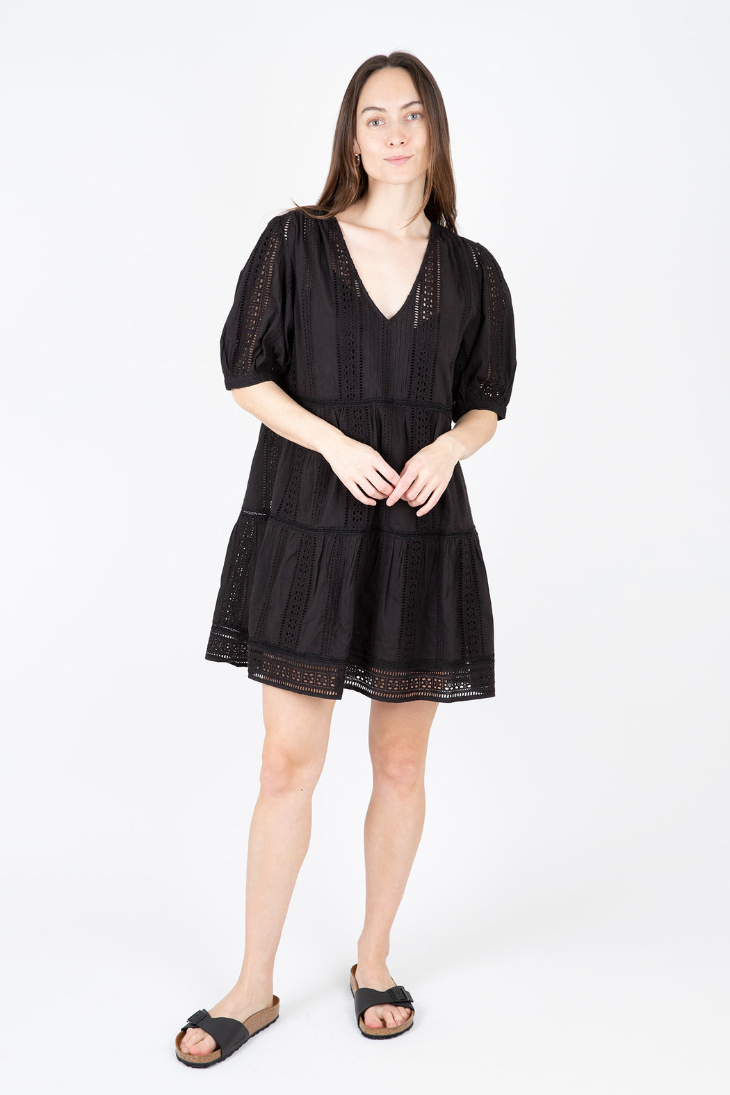    Velvet-Margaret-Embroidered-Dress-Black