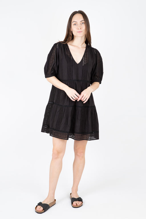    Velvet-Margaret-Embroidered-Dress-Black