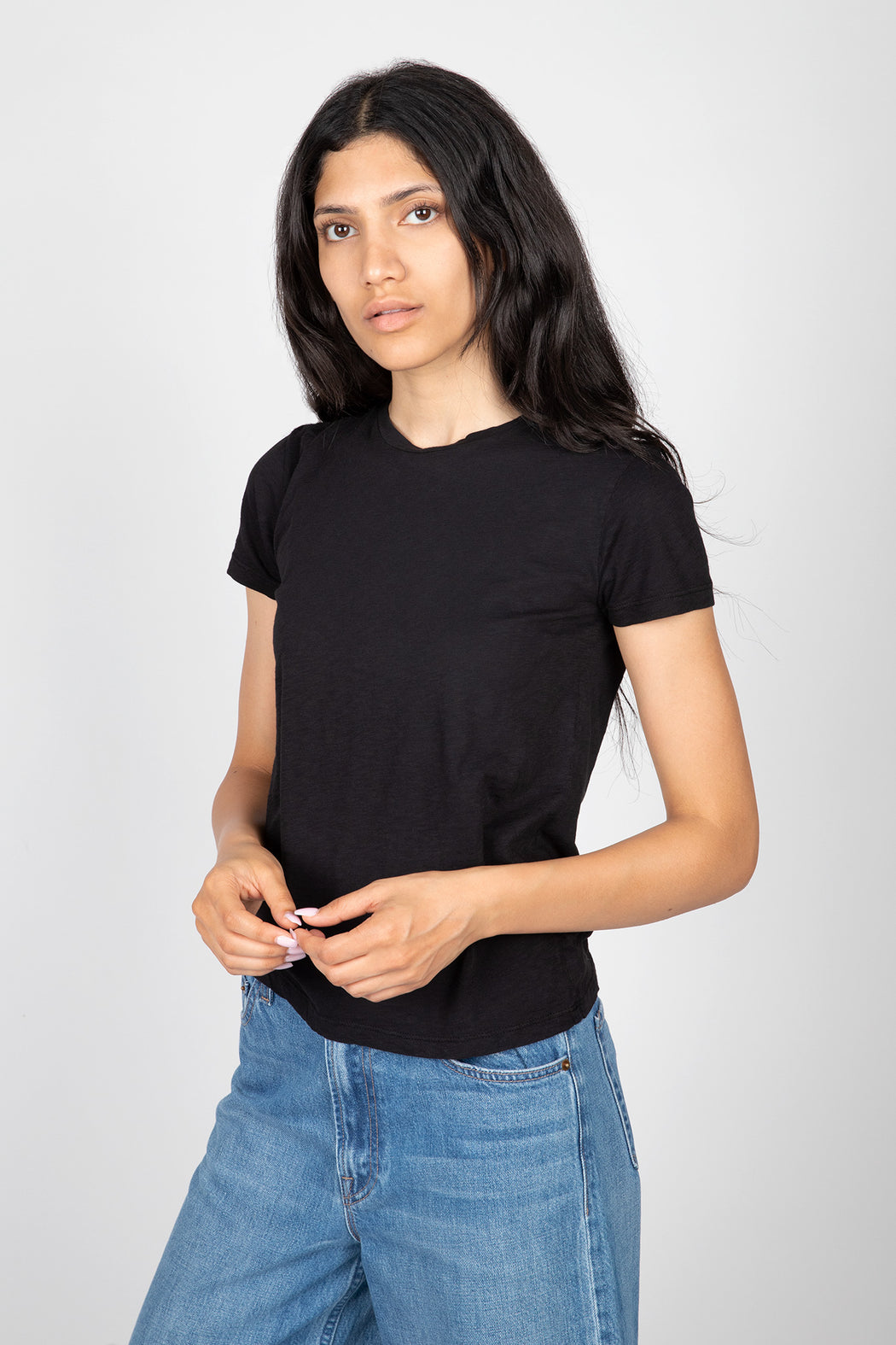 Velvet-Sierra-Crew-Neck-Tee-Black