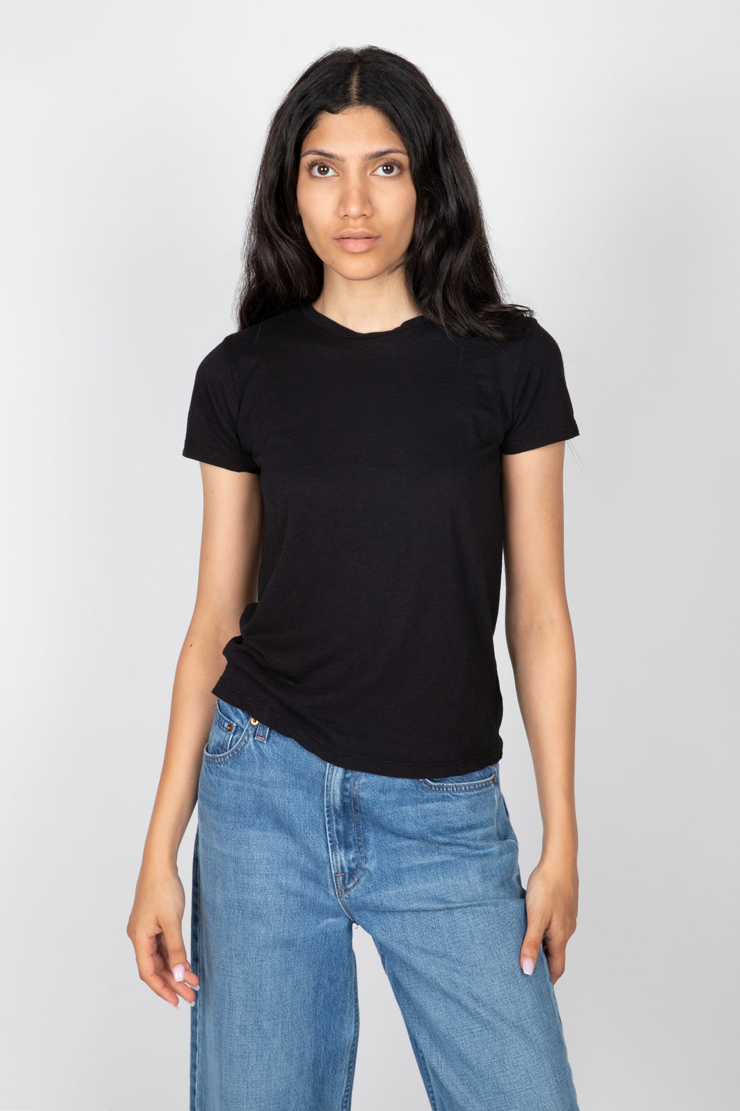 Velvet-Sierra-Crew-Neck-Tee-Black