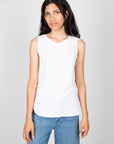 Velvet-Taurus-Cotton-Slub-Tank-White